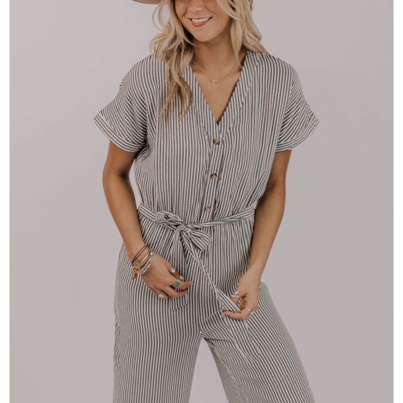 Roolee Other - Striped jumpsuit